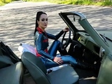 Latinas in Jeans Having Outdoor Softcore Fun