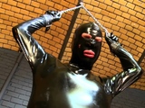Latex bitches torture the BDSM amateur