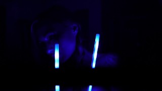 Sometihing more artistic sexy psycho in blue… Michaela Isizzu