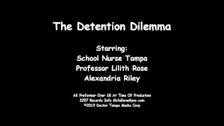Alexandria Riley Plays Sick To Skip Detention But Lilith Rose Take Her To School Nurse GirlsGoneGyno