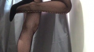 Maria Clara Strip Tease In Sexy Black Lingerie – Giantess Foot Fetish