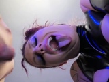 Goddess Astrea Noir – Cock Worship with POV Facial and CEI